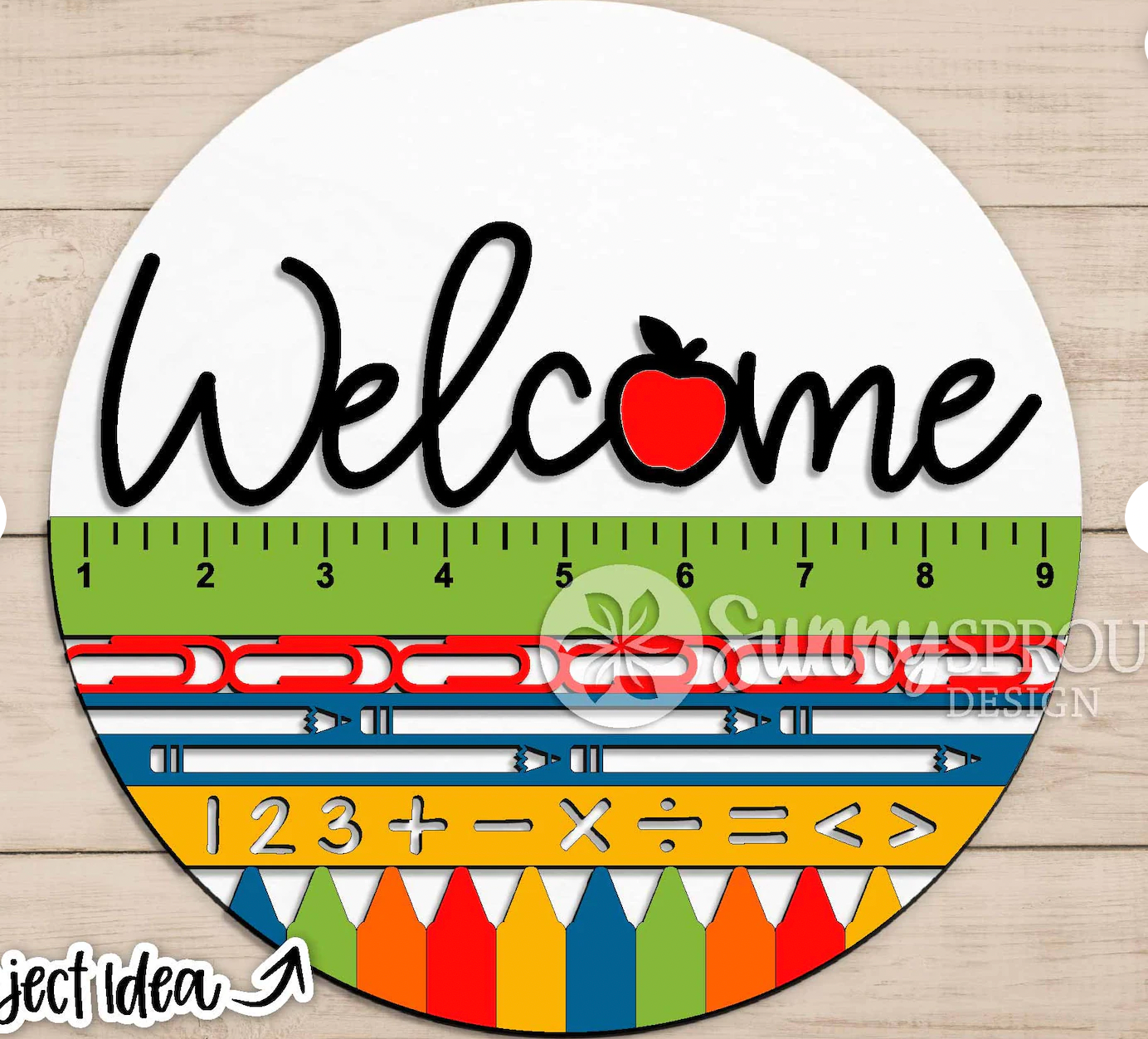 Classroom Teacher Welcome Door Hanger