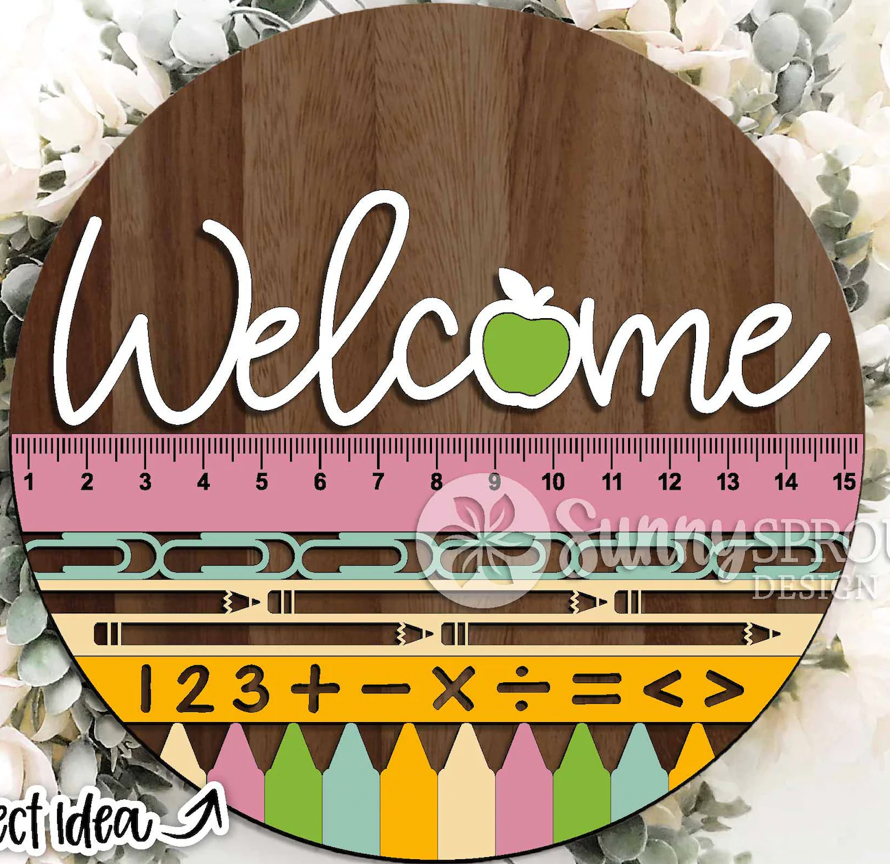 Classroom Teacher Welcome Door Hanger