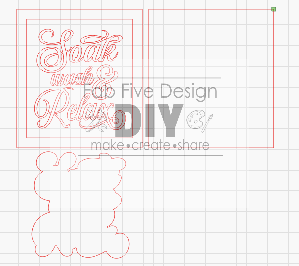 Bathroom Signs: Layered Framed SVG Laser Ready