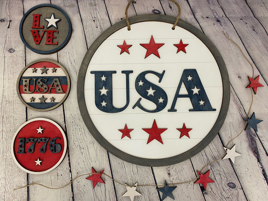 Americana Round Door Hanger