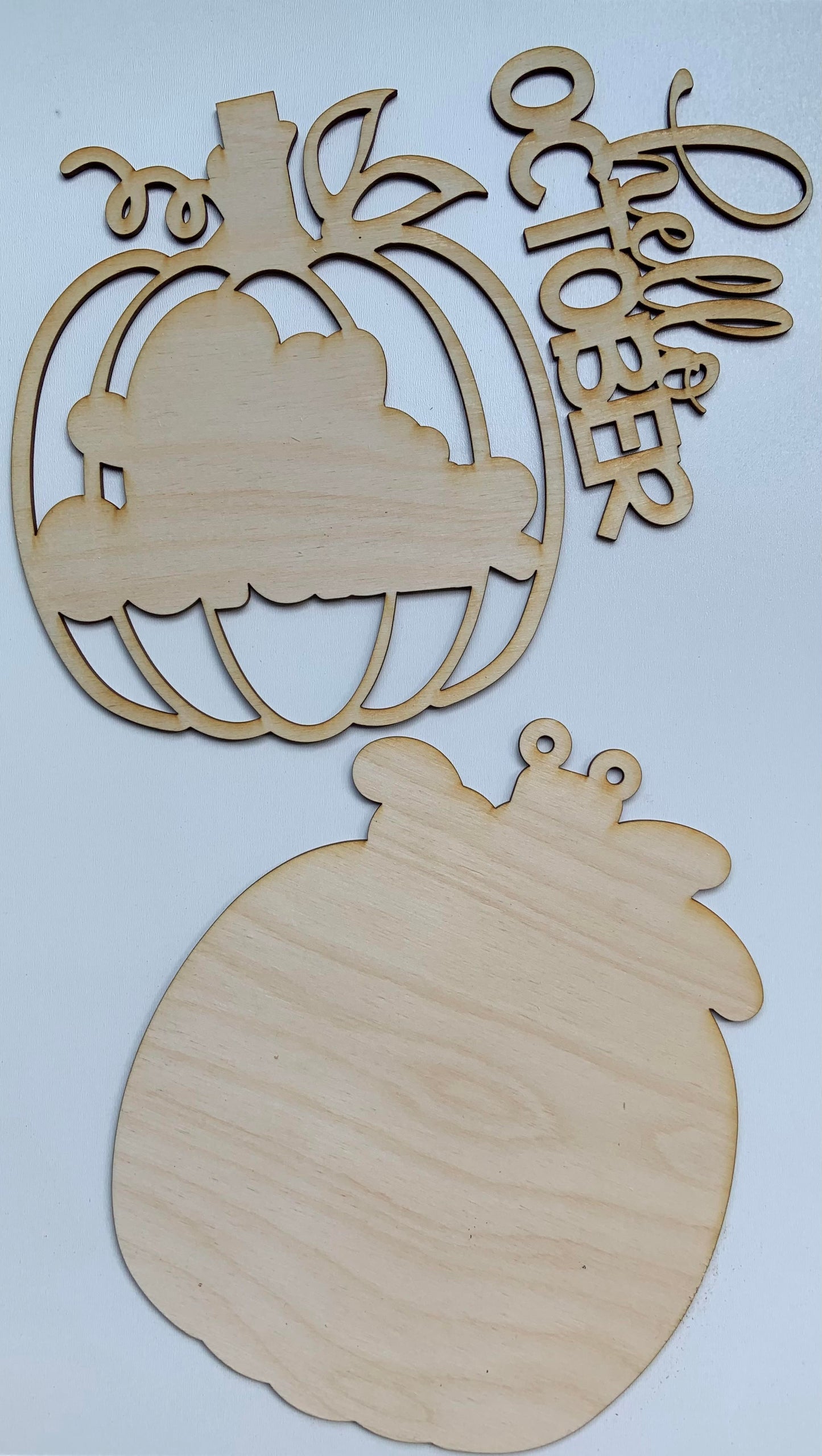 Set of 5 Pumpkin Fall Home Decor