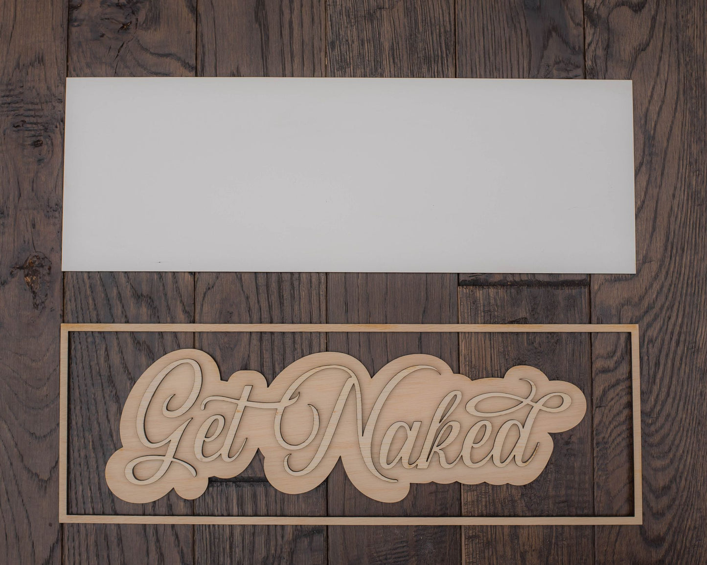 Bathroom Signs: Layered Framed SVG Laser Ready