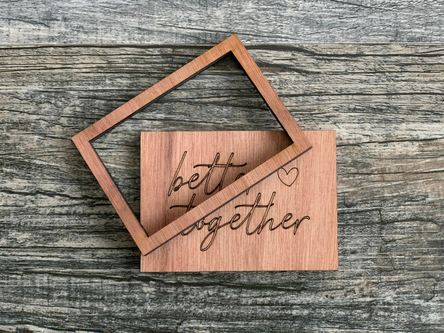 Valentine Rectangular Farmhouse Minis Set of 6 SVG Laser Ready File