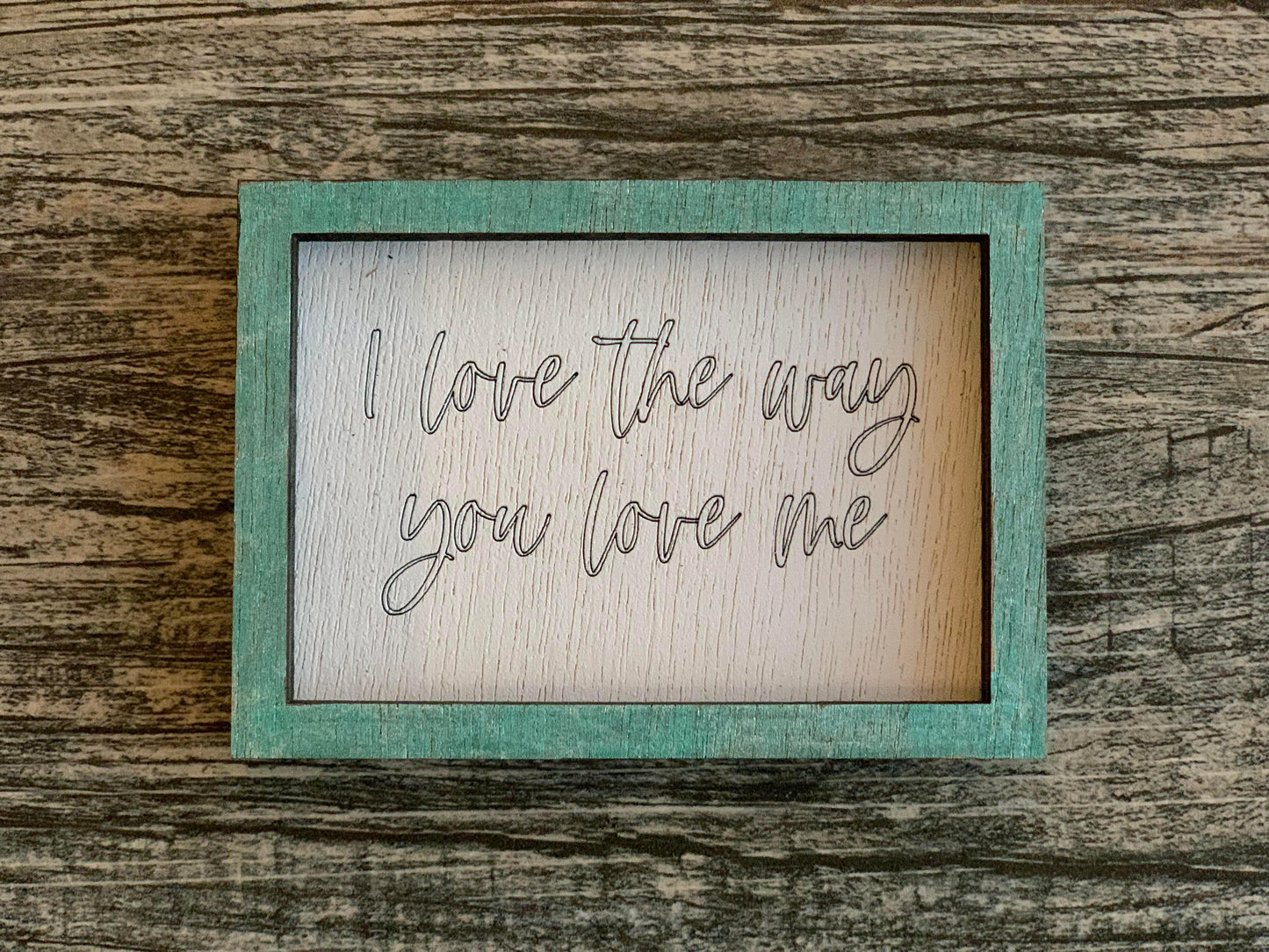 Valentine Rectangular Farmhouse Minis Set of 6 SVG Laser Ready File