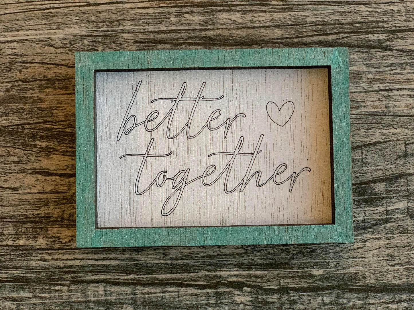 Valentine Rectangular Farmhouse Minis Set of 6 SVG Laser Ready File