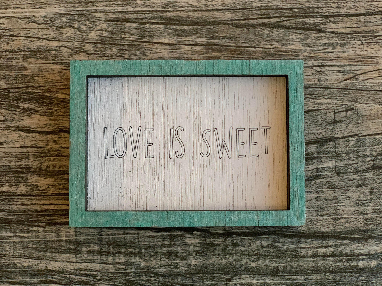 Valentine Rectangular Farmhouse Minis Set of 6 SVG Laser Ready File