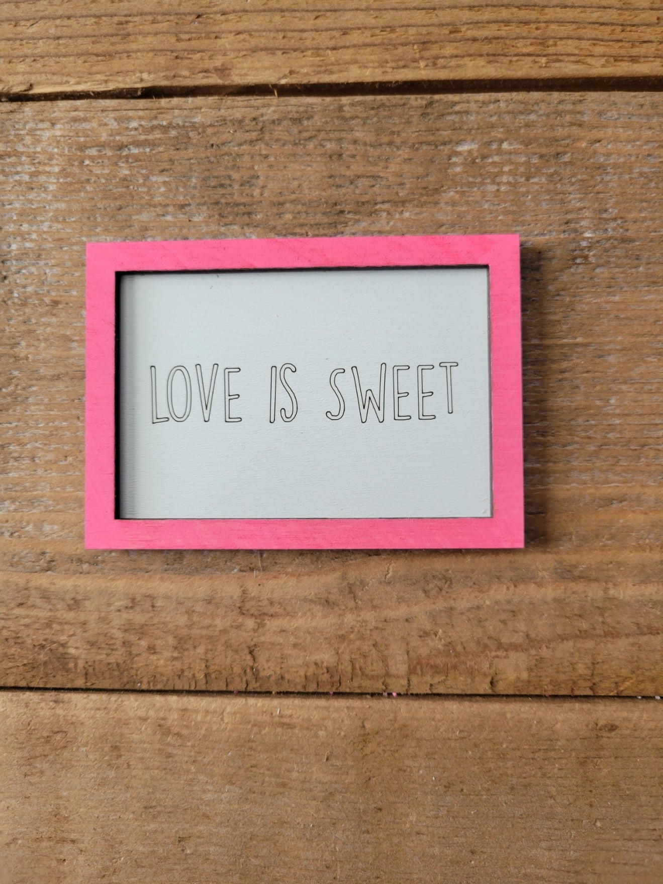 Valentine Rectangular Farmhouse Minis Set of 6 SVG Laser Ready File