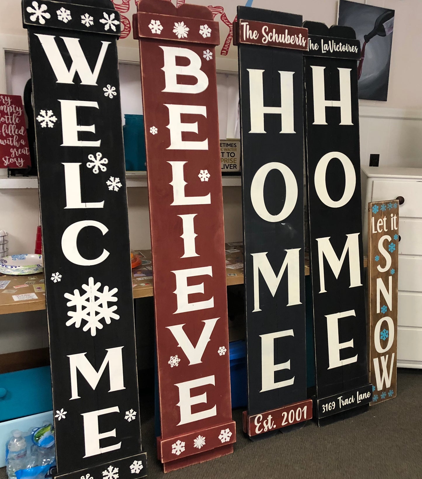 6 foot Porch Sign (can't be framed)