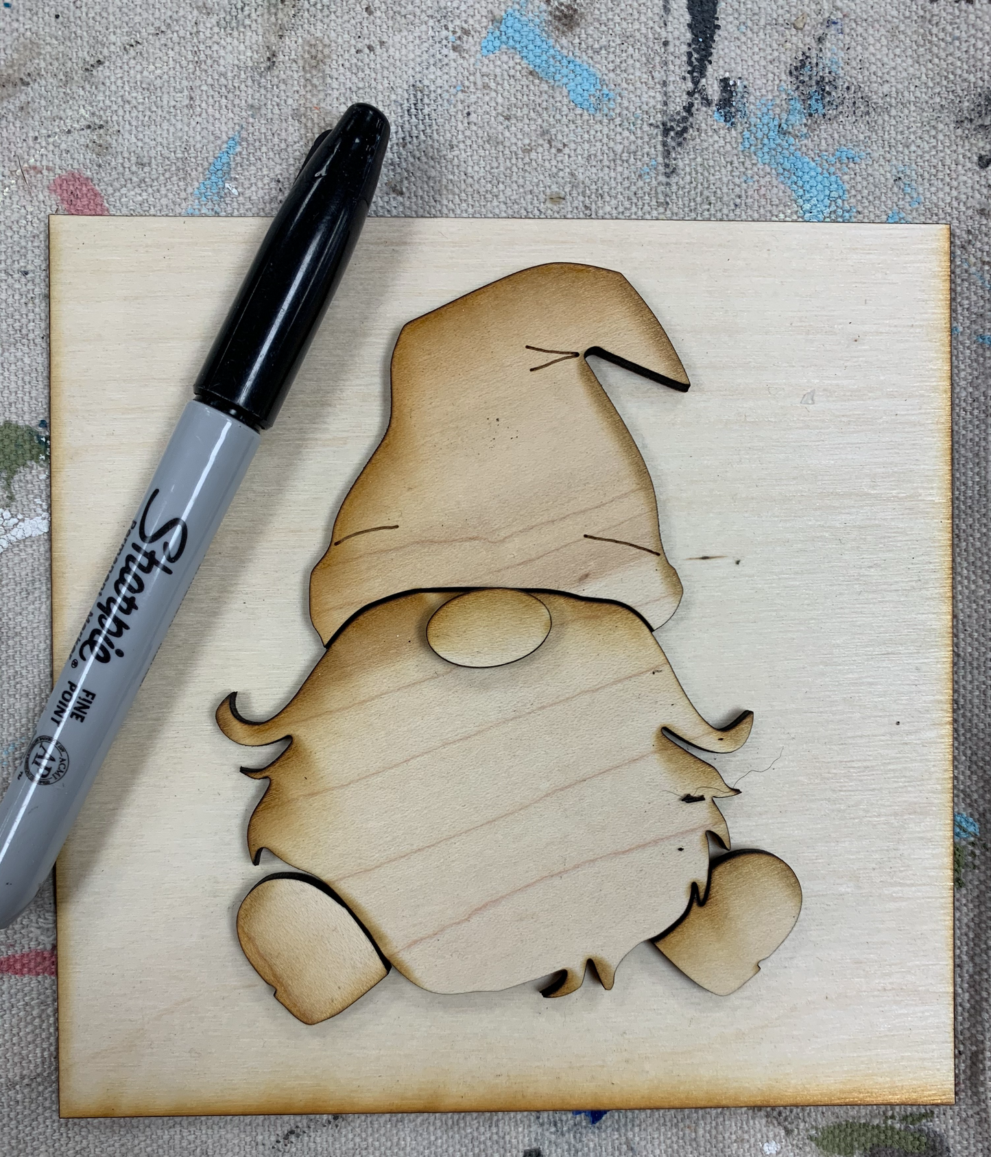 Mini Gnome Interchangeable w/ Easel