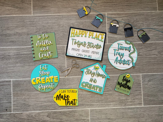 Craft Lover's Tiered Tray Kit