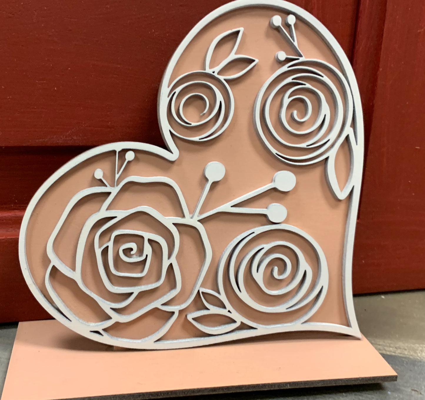 Set of 3 Stand Alone Hearts