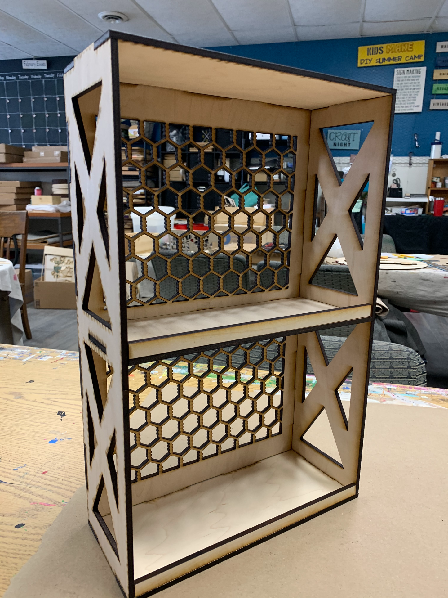 Farmhouse Lucky Heart Shelf