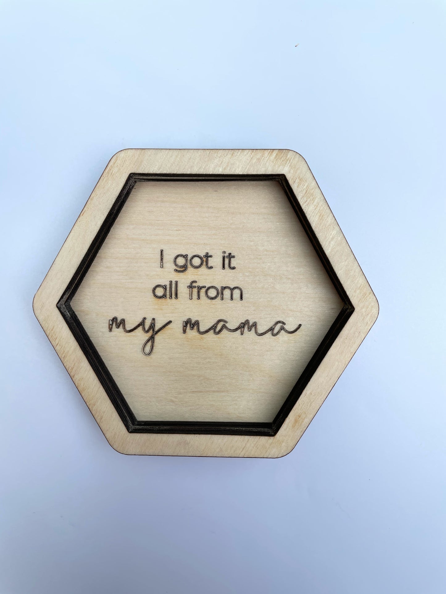 Empowered Women Mom Trinket Dish SVG Laser Ready FILE GLOWFORGE Thunder NOVA GIRL POWER