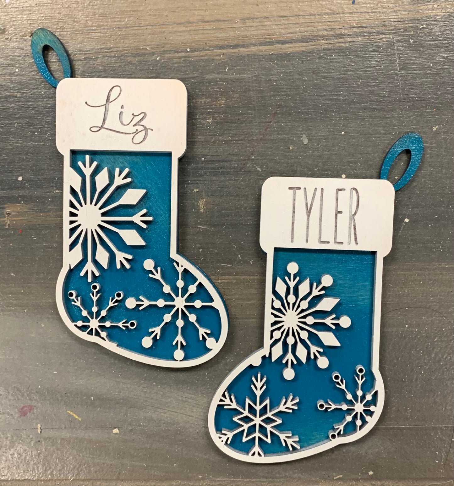 Personalized Stocking Ornament
