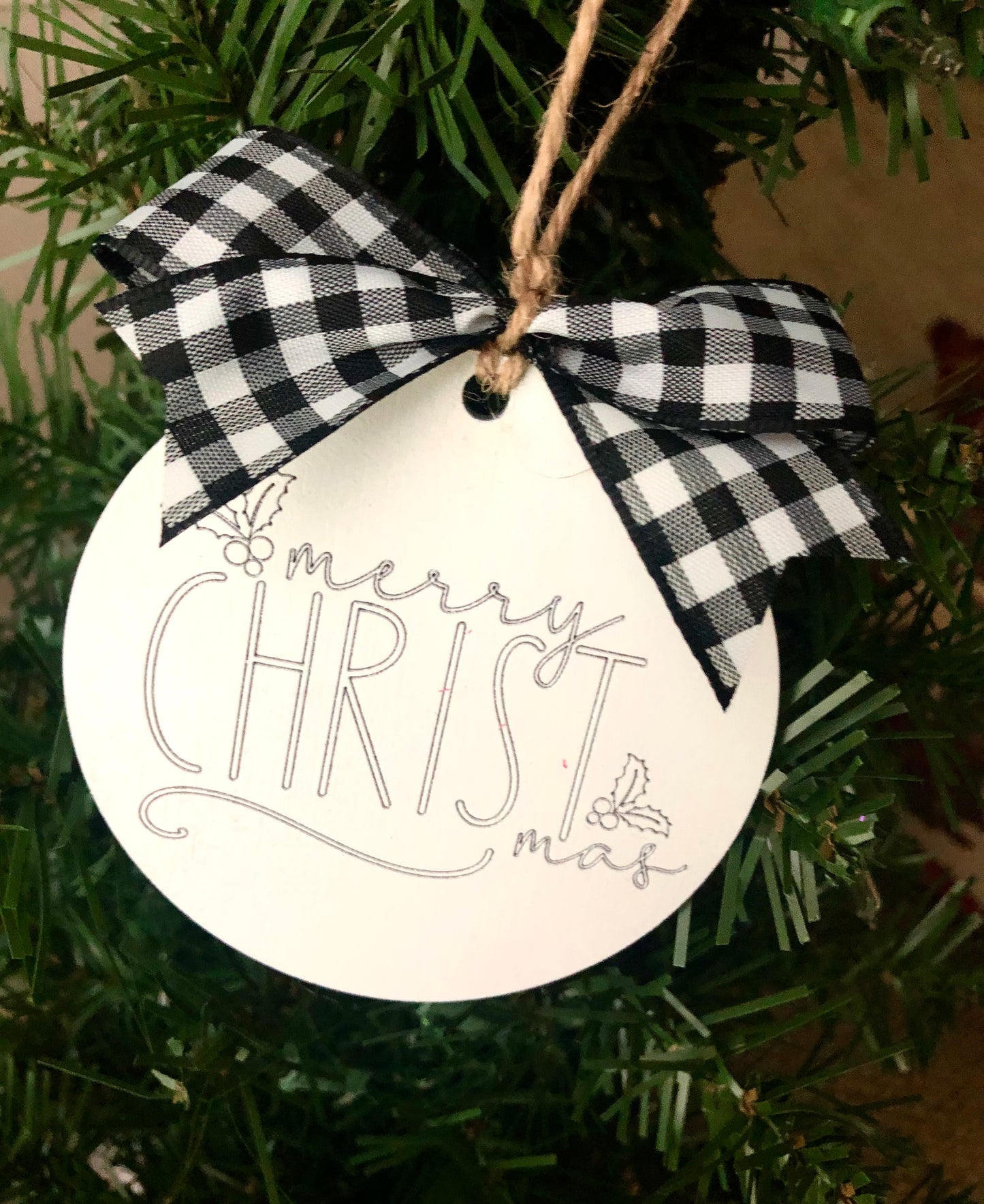 Set of 4 or 8 Christmas Ornaments Jesus Fun SVG Glowforge Ready Laser