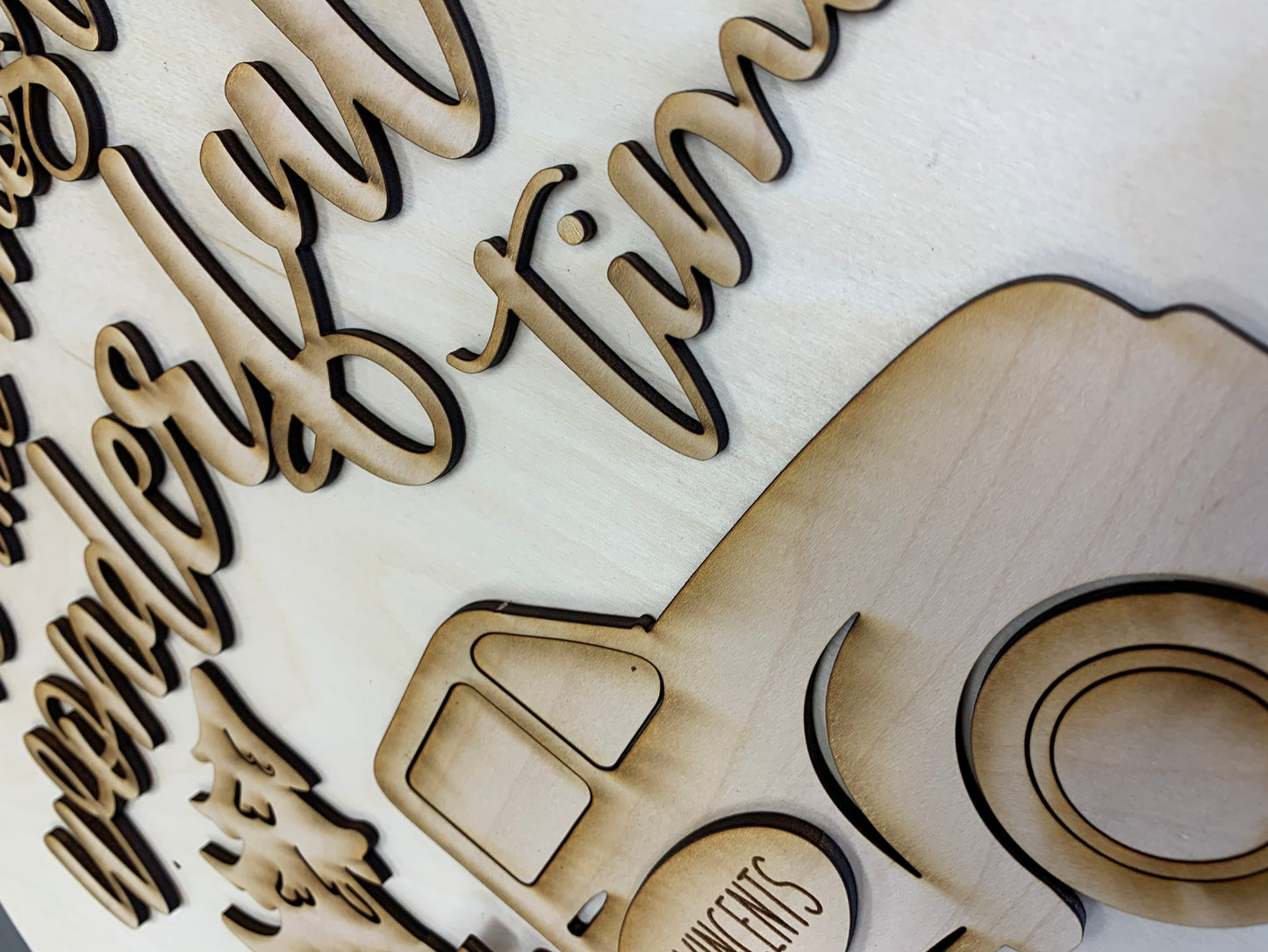 Christmas Truck Door Hanger