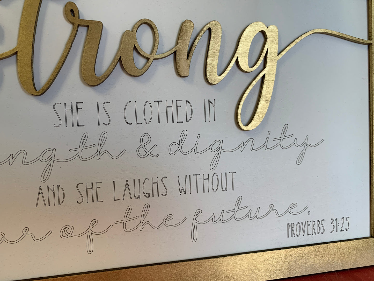 She is Clothed in Strength and Dignity
