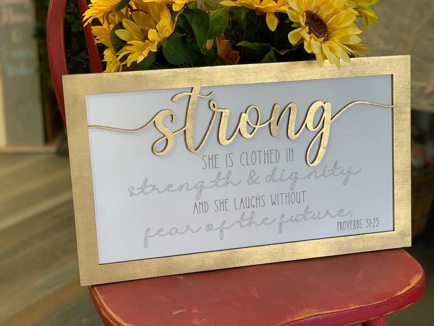 She is Clothed in Strength and Dignity