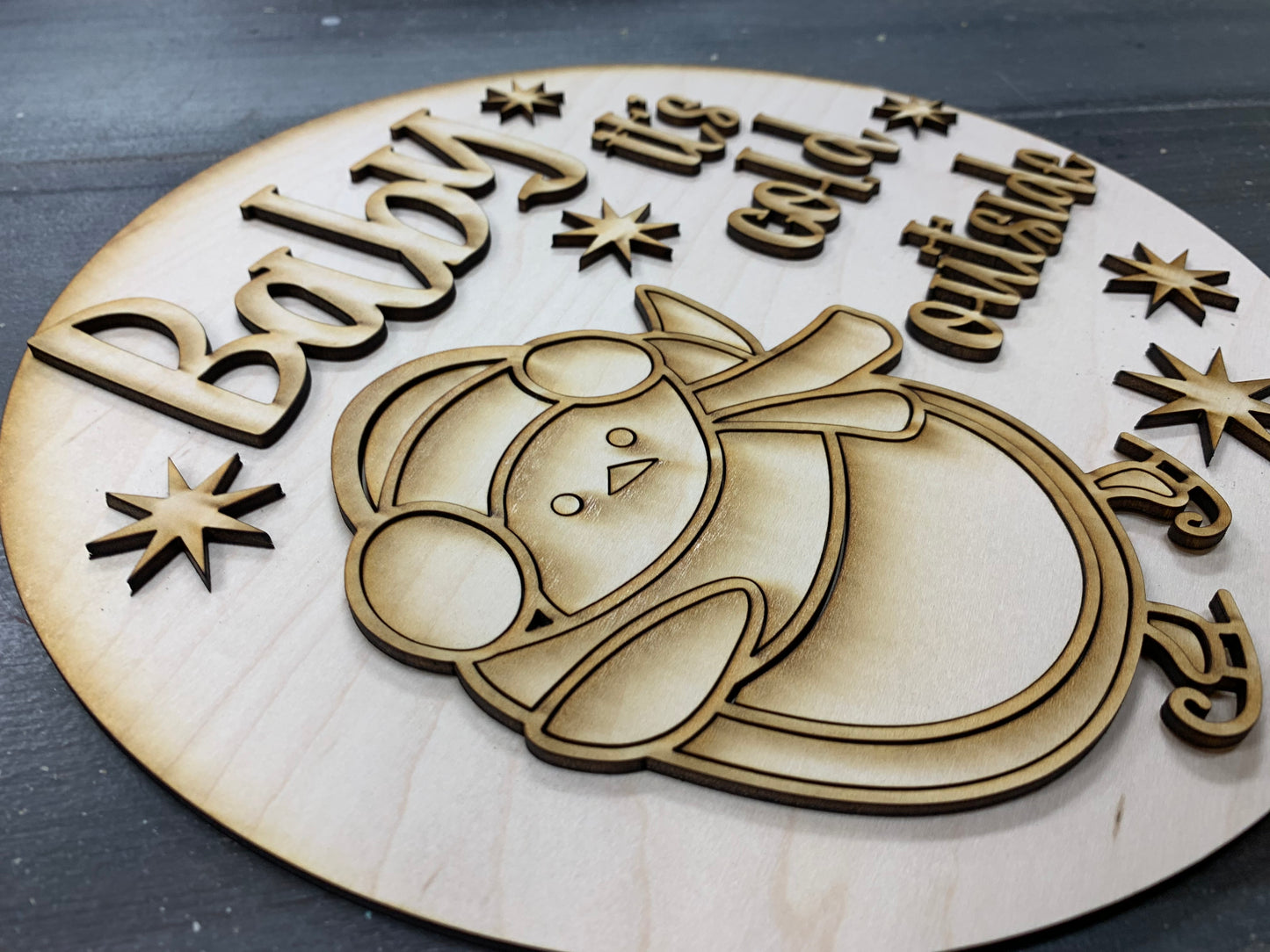 Baby It’s Cold Outside Door Hanger