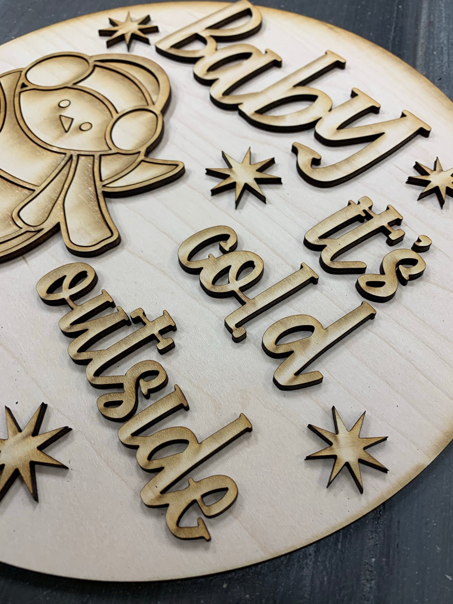 Baby It’s Cold Outside Door Hanger