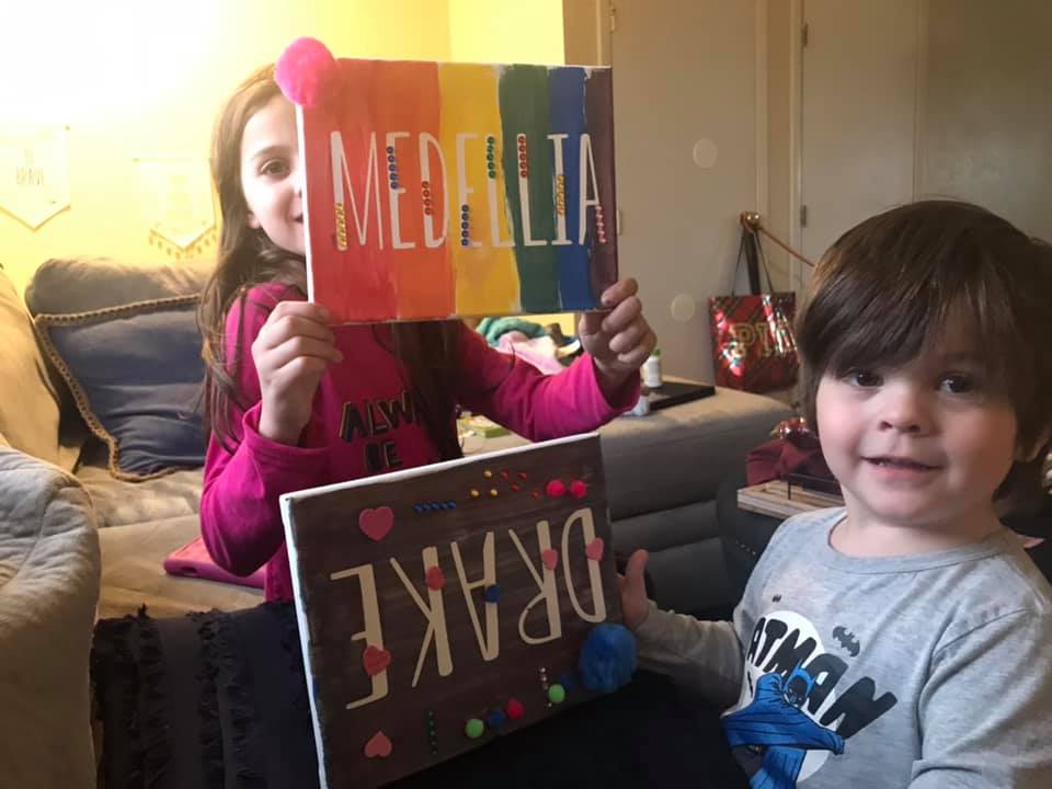 DIY Canvas Custom Name Project Kit