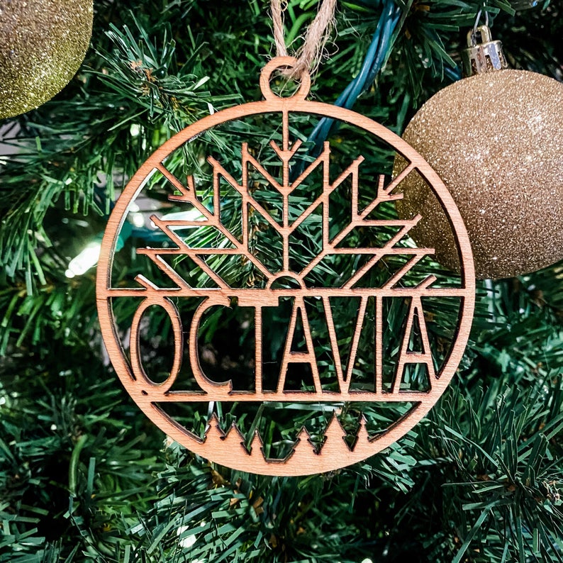 Snowflake Ornament, Personalized